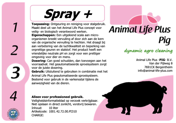 Link naar spray +